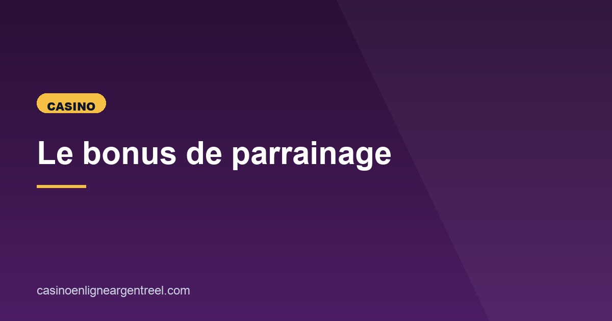 Illustration de l'article consacré au bonus de parrainage