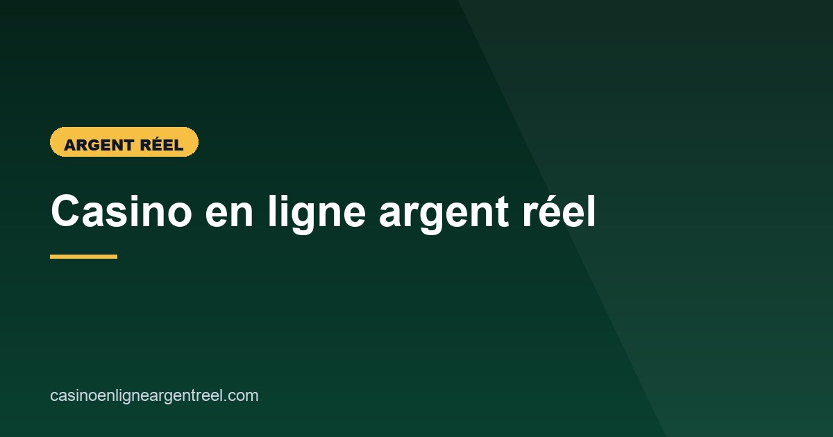 Illustration de l'article consacré au casino en argent réel